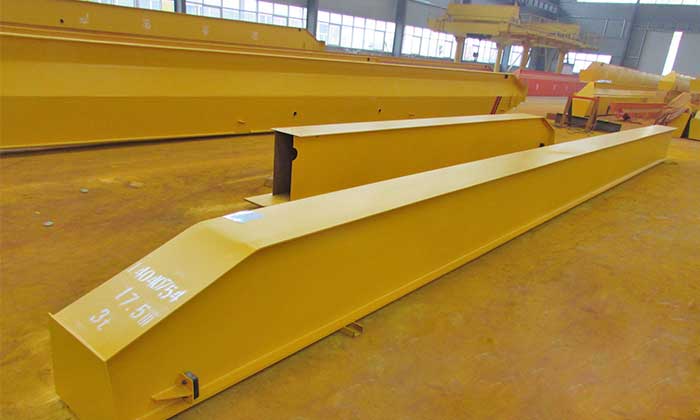 modular overhead crane main parts - single beam girder 