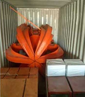 Overhead crane & goliath crane delivery