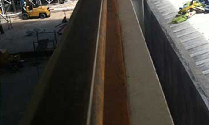 Crane rail - 5 ton single girder overhead crane installation