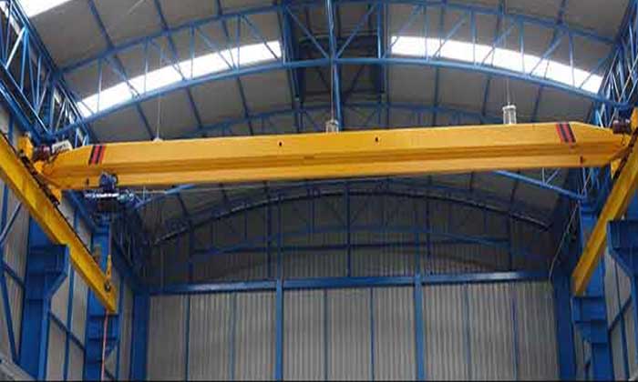 5 ton single girder overhead crane assembly