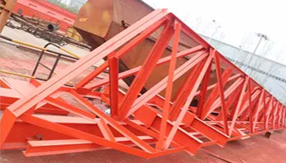 Truss girder of single beam gantry crane with truss crane 