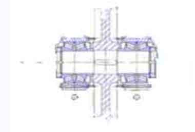 >Crane wheel drawing