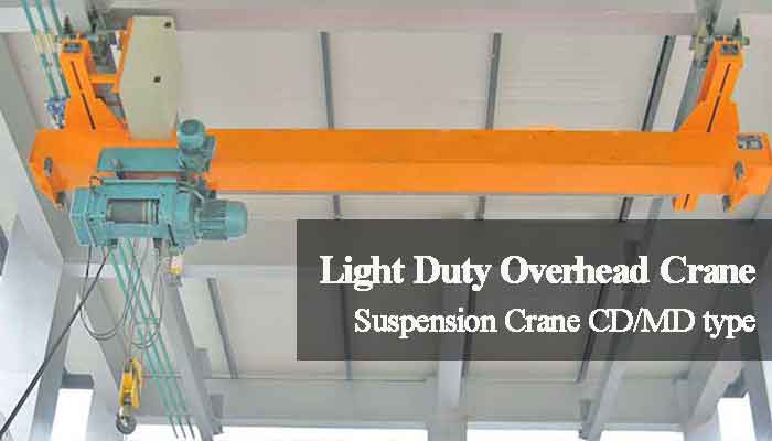 electric susepnsion light duty overhead crane 