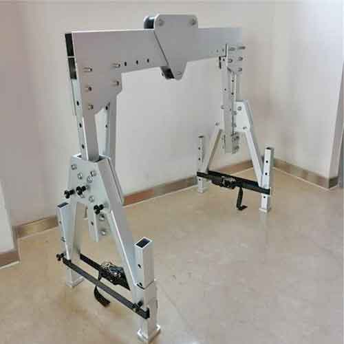 Freestanding Portable Aluminum Gantry Crane for Vertical Lifting