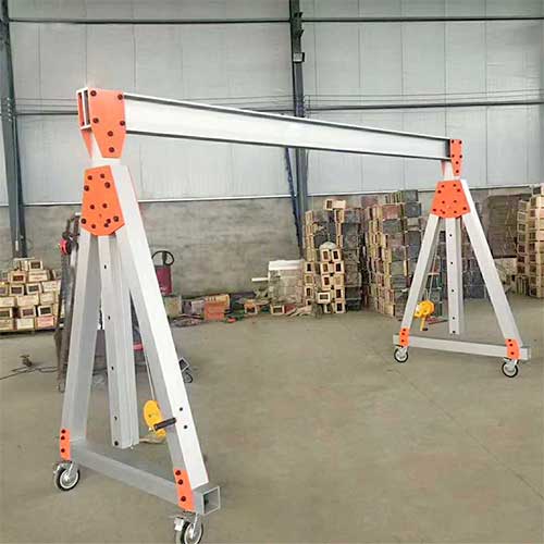 150kg- 4.5 Ton Lightweight Portable Aluminium Gantry Crane for Sale Chile