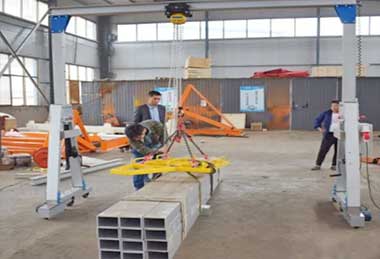 portable aluminium gantry crane, portable small gantry crane