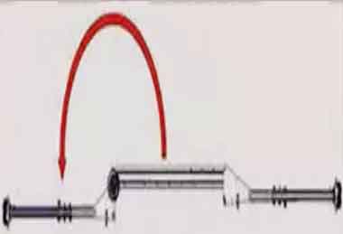 Foldable Aluminum Gantry Crane Installation,6.Continue to rotate the leg assembly until it lands on the ground.