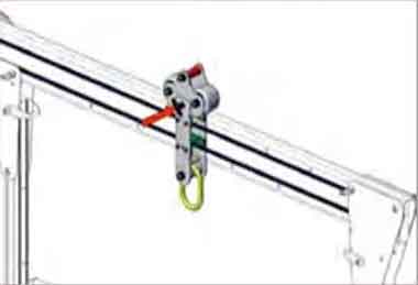 Foldable Aluminum Gantry Crane Installation