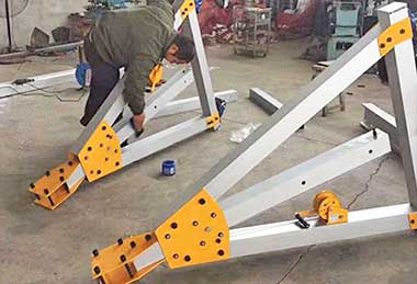 portable aluminium gantry crane, portable small gantry crane