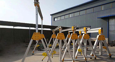 Aluminium gantry crane for automotives and vehicles 