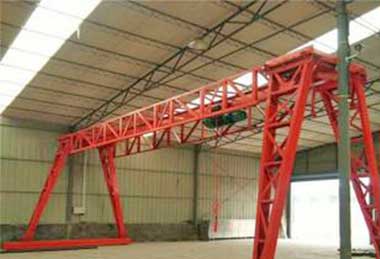 No cantilever double girder gantry crane with truss crane design 