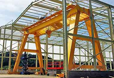 double beam box girder goliath crane 