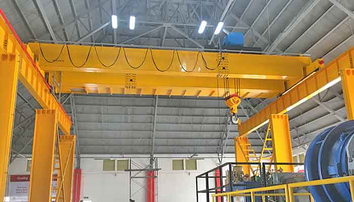 Double girder overhead crane 