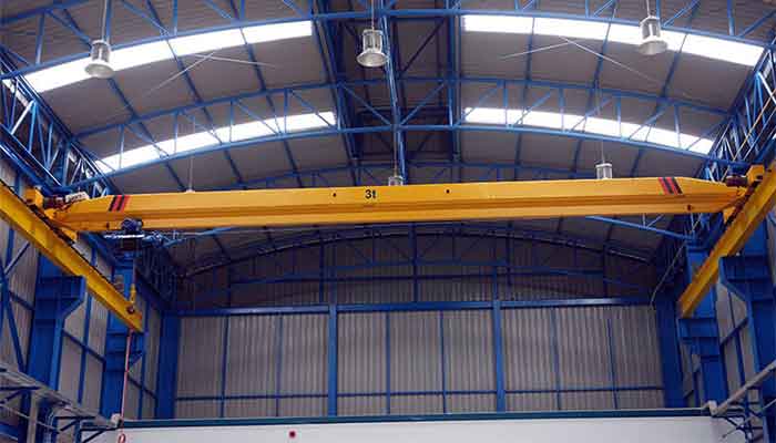 3 ton single girder overhead crane