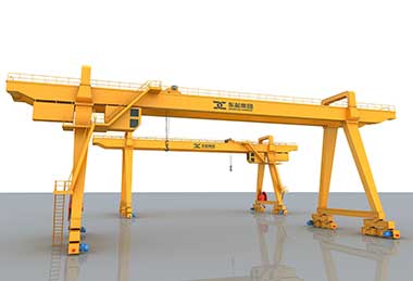 Double girder gantry crane with euopean crane design