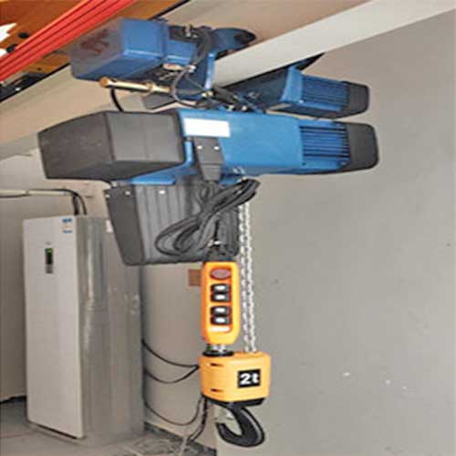 European style low headroom chain fall hoist, low headroom electric hoist