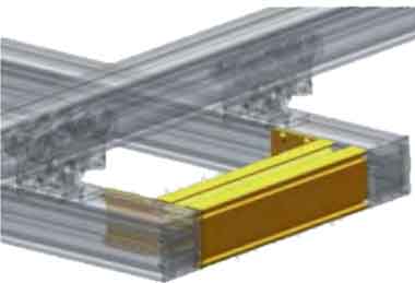 Joint bar for kbk crane system 