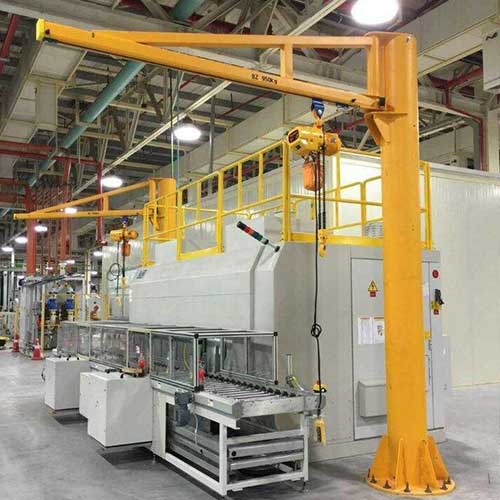 125kg, 250kg, 500kg KBK Jib Crane & Low Deadweight Jib Crane