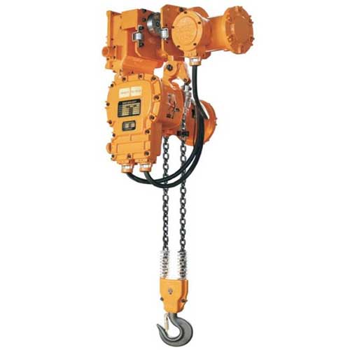 1 ton -5 ton explosion proof chain hoist with double chain fall