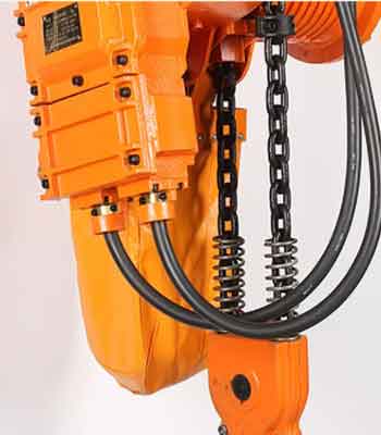 Parts and components of explosion proof electric chain hoist