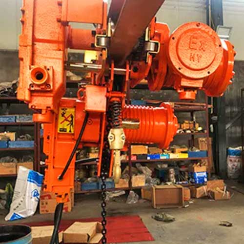 Explosion proof electric chain hoist, safe，spark proof & flame proof up to 35 ton