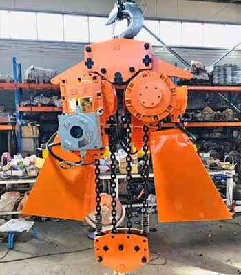 Hook suspension explosion proof electric chain hoist - explosion proof hoist series 