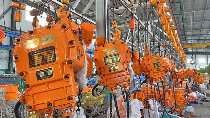 Explosion-Proof Electric Chain Hoists: Explosion-Proof Electric Chain Hoists: