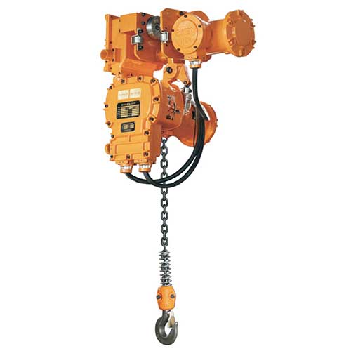 1 ton -5 ton explosion proof chain hoist with single chain fall