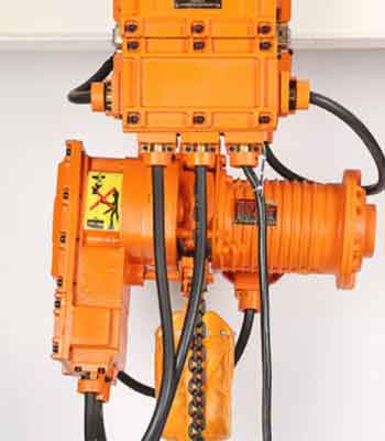 Parts and components of explosion proof electric chain hoist