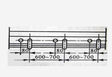 Configuration of crane runway beam & rail installation  Configuration of crane runway beam & rail installation