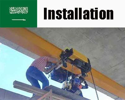 European hoist installation for sale Saudi Arabia