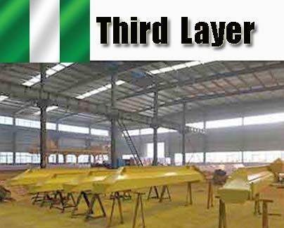 5 ton overhead crane served for Lact Equipment Maintenance Nigeria
