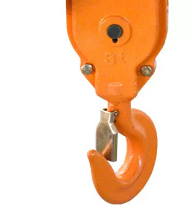 Electric chain block and motorized chain hoist