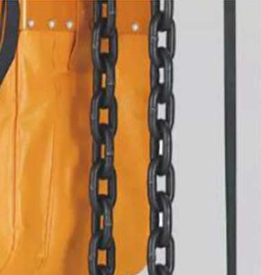 Electric chain block and motorized chain hoist