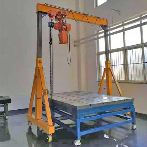 Steel telescoping Height Gantry Crane for Sale