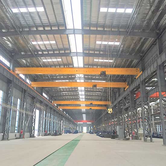 European Style Single Girder Overhead Travelling Cran