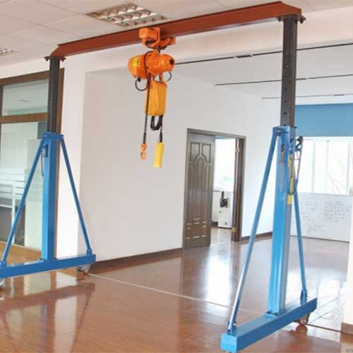 0.5 Ton- 2 Ton Simple Gantry Crane, Handy, Light & Portable Crane