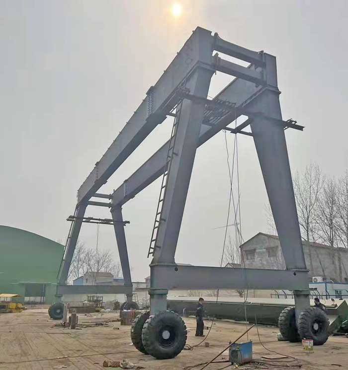 30 ton rubber tyred gantry crane assebly 30 ton rubber tyred gantry crane assebly