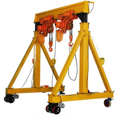 Height adjustable Steel Gantry Crane