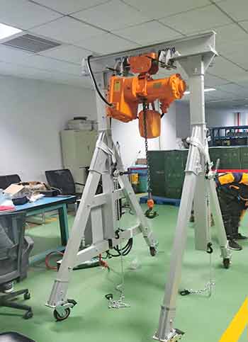 aluminum gantry hoist aluminum gantry hoist