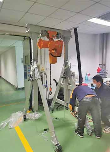 aluminum gantry hoist