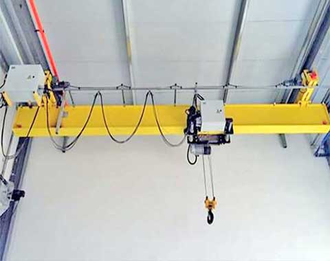 Single girder suspension crane 
