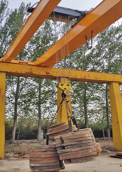 25 ton crane load testing - Parts and components of 25 ton overhead crane