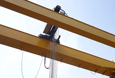25 ton crane trolley- Parts and components of 25 ton overhead crane