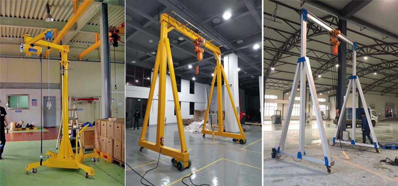 Movable crane:Types of Movable Crane Designs & Movable Hoists 