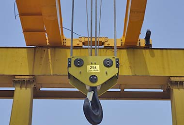 25 ton crane hook - Parts and components of 25 ton overhead crane