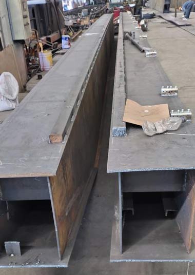 25 ton crane main girder - Parts and components of 25 ton overhead crane