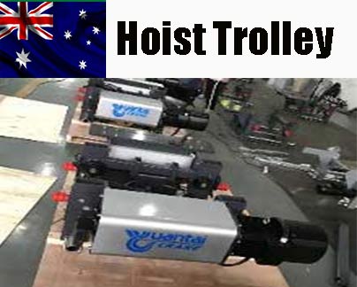 Hoist trolley of 6.3 ton + 6.3 ton overhead crane for sale Australia
