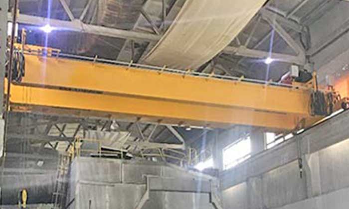 Dry end paper mill crane -heavy duty overhead crane