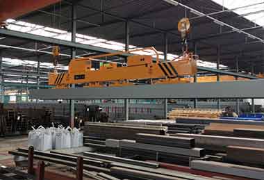 Electro Permanent Magnetic Lifting Beam With Battery Supply for Profiles Electro Permanent Magnetic Lifting Beam With Battery Supply for Profiles